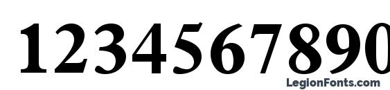 Plantin Bold Font, Number Fonts