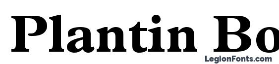 Plantin Bold font, free Plantin Bold font, preview Plantin Bold font