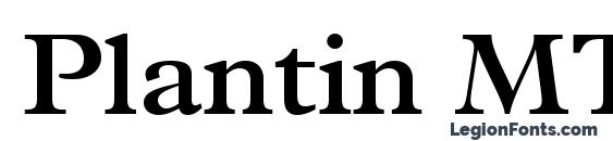 Plantin MT Semi Bold Font
