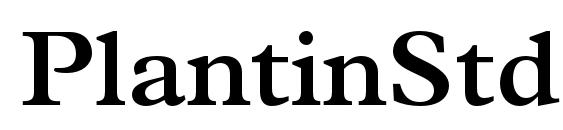 PlantinStd Semibold font, free PlantinStd Semibold font, preview PlantinStd Semibold font