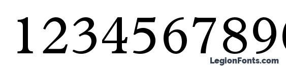 PlantinStd Font, Number Fonts