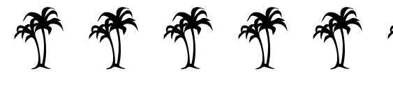 Plants Font, Number Fonts