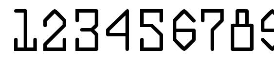 Plasmatic Regular Font, Number Fonts