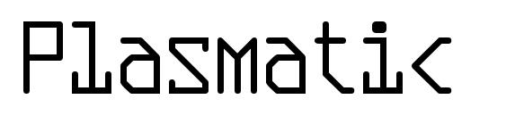 шрифт Plasmatic, бесплатный шрифт Plasmatic, предварительный просмотр шрифта Plasmatic