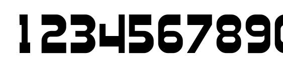 Plasmatica Bold Font, Number Fonts