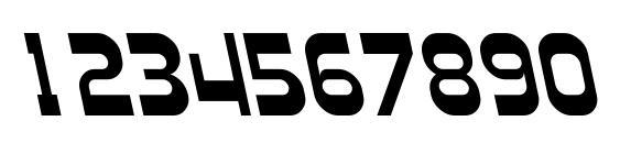 Plasmatica Rev Italic Font, Number Fonts