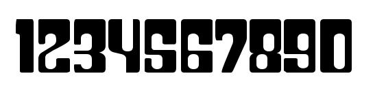 Plastic No.28 Font, Number Fonts