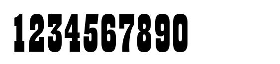 Playbill BT Font, Number Fonts
