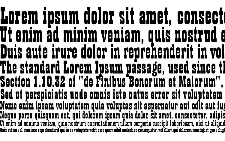 specimens Playbill BT font, sample Playbill BT font, an example of writing Playbill BT font, review Playbill BT font, preview Playbill BT font, Playbill BT font