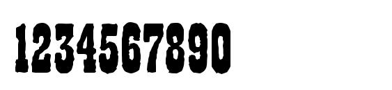 PlaybillAntD Font, Number Fonts