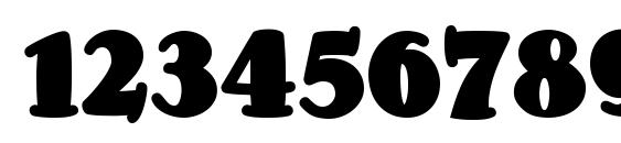 Pleasingly Plump NF Font, Number Fonts