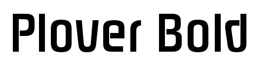 Plover Bold font, free Plover Bold font, preview Plover Bold font