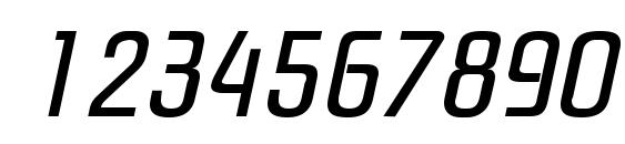 Plover Italic Font, Number Fonts