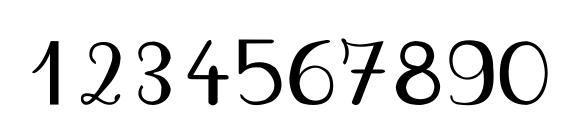 Plumbal Font, Number Fonts