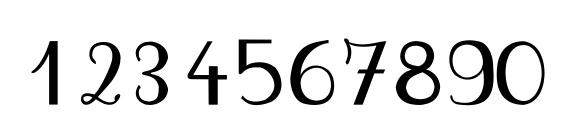 Plumbdl Font, Number Fonts