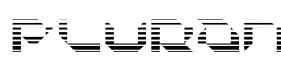Pluranon fade Font