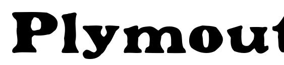 шрифт Plymouth MF, бесплатный шрифт Plymouth MF, предварительный просмотр шрифта Plymouth MF