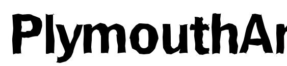 PlymouthAntique Xbold Regular Font