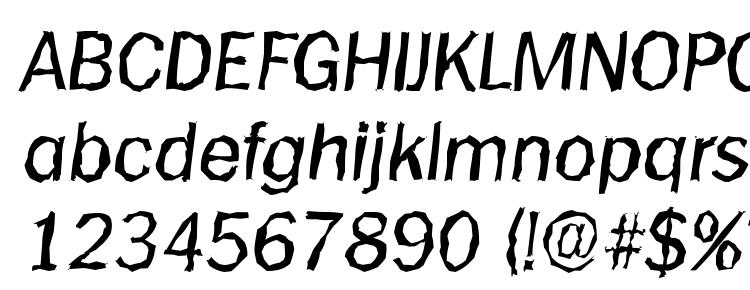 глифы шрифта PlymouthRandom Italic, символы шрифта PlymouthRandom Italic, символьная карта шрифта PlymouthRandom Italic, предварительный просмотр шрифта PlymouthRandom Italic, алфавит шрифта PlymouthRandom Italic, шрифт PlymouthRandom Italic