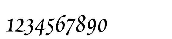 PoeticaStd Font, Number Fonts