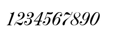 PoeticDB Normal Font, Number Fonts