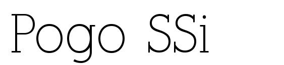 шрифт Pogo SSi, бесплатный шрифт Pogo SSi, предварительный просмотр шрифта Pogo SSi