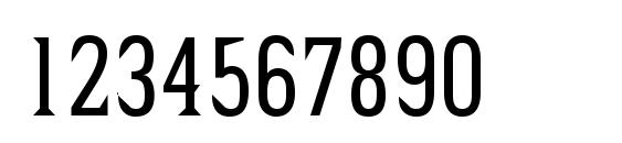 Pointed Font, Number Fonts
