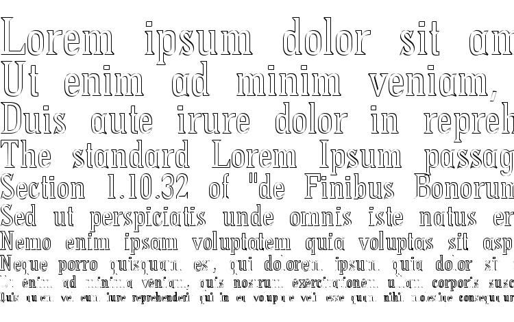 specimens PointedOut font, sample PointedOut font, an example of writing PointedOut font, review PointedOut font, preview PointedOut font, PointedOut font