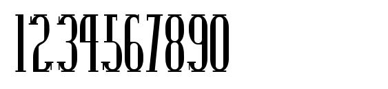 Points West NF Font, Number Fonts