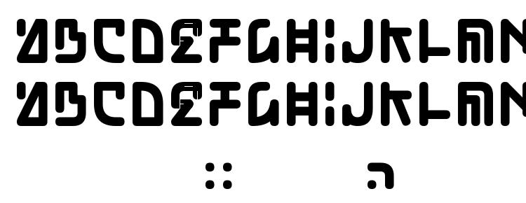 глифы шрифта Pokopen, символы шрифта Pokopen, символьная карта шрифта Pokopen, предварительный просмотр шрифта Pokopen, алфавит шрифта Pokopen, шрифт Pokopen