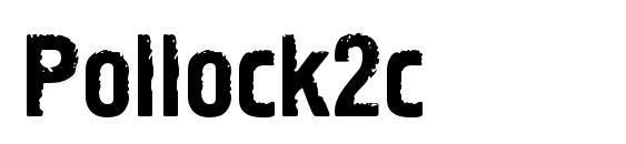 Pollock2c font, free Pollock2c font, preview Pollock2c font