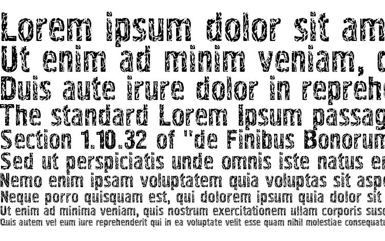 specimens Pollock3c font, sample Pollock3c font, an example of writing Pollock3c font, review Pollock3c font, preview Pollock3c font, Pollock3c font