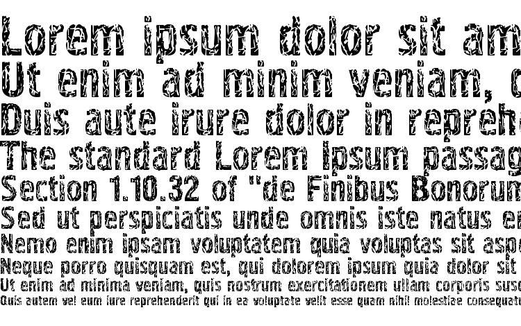 specimens Pollock3CTT font, sample Pollock3CTT font, an example of writing Pollock3CTT font, review Pollock3CTT font, preview Pollock3CTT font, Pollock3CTT font