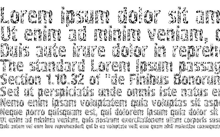 specimens Pollock4CTT font, sample Pollock4CTT font, an example of writing Pollock4CTT font, review Pollock4CTT font, preview Pollock4CTT font, Pollock4CTT font