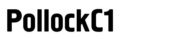 PollockC1 font, free PollockC1 font, preview PollockC1 font