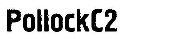 шрифт PollockC2, бесплатный шрифт PollockC2, предварительный просмотр шрифта PollockC2