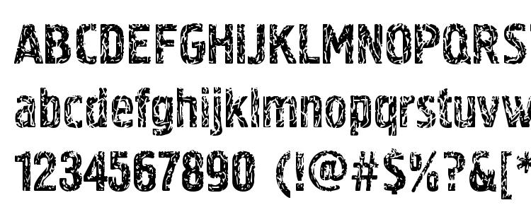 глифы шрифта PollockC3, символы шрифта PollockC3, символьная карта шрифта PollockC3, предварительный просмотр шрифта PollockC3, алфавит шрифта PollockC3, шрифт PollockC3