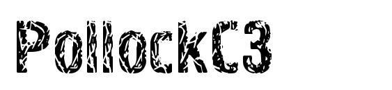 шрифт PollockC3, бесплатный шрифт PollockC3, предварительный просмотр шрифта PollockC3