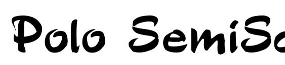 шрифт Polo SemiScript, бесплатный шрифт Polo SemiScript, предварительный просмотр шрифта Polo SemiScript