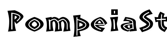 PompeiaStd Inline font, free PompeiaStd Inline font, preview PompeiaStd Inline font