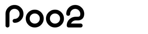 шрифт Poo2, бесплатный шрифт Poo2, предварительный просмотр шрифта Poo2