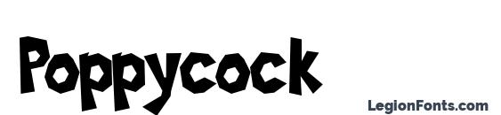 Шрифт Poppycock