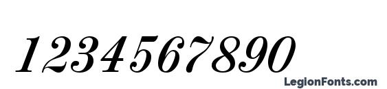 PopularScript Font, Number Fonts