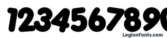 Porkys Font, Number Fonts