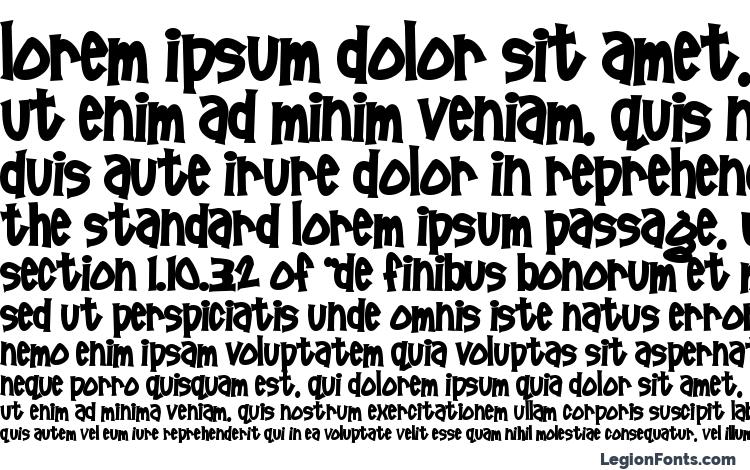 specimens Pornhut font, sample Pornhut font, an example of writing Pornhut font, review Pornhut font, preview Pornhut font, Pornhut font