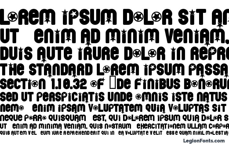 specimens Pornstar font, sample Pornstar font, an example of writing Pornstar font, review Pornstar font, preview Pornstar font, Pornstar font