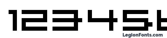 Porpoise Font, Number Fonts
