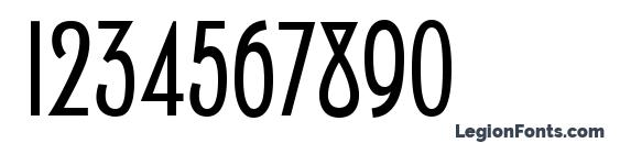 Port Arthur Font, Number Fonts