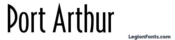 Port Arthur Font