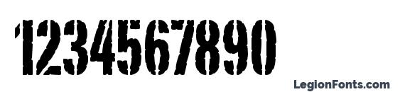 PortagoITC TT Font, Number Fonts